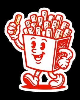 Crispy fries